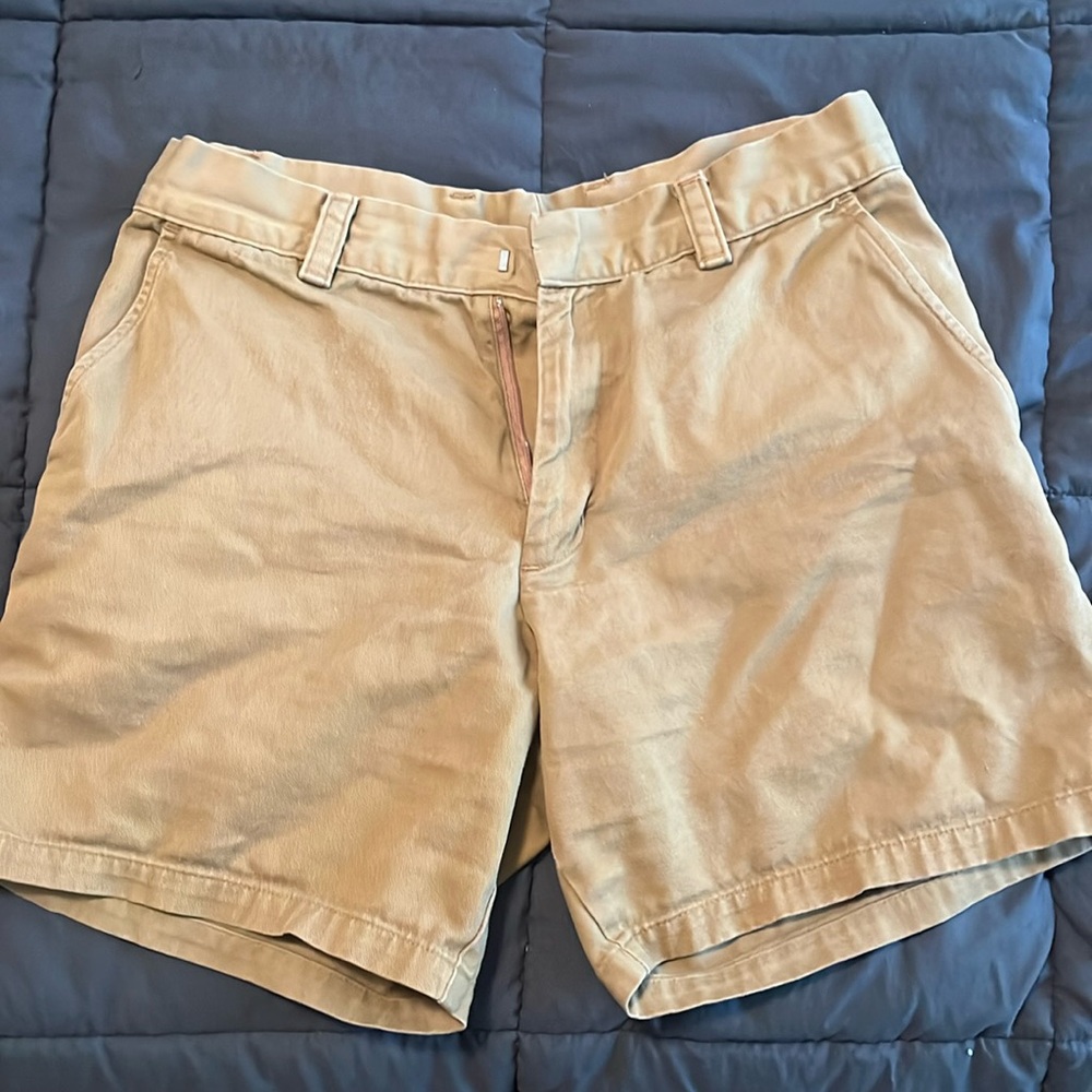 American apparel khaki short shorts